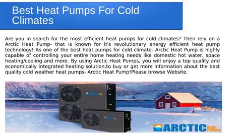 PPT Best Heat Pumps For Cold Climates PowerPoint Presentation Free