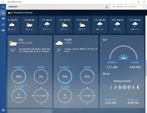 The Weather Channel Universal App For Windows Now Available