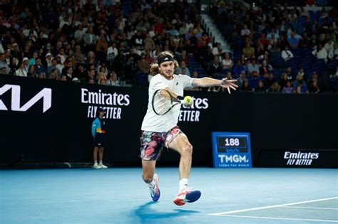 Stefanos Tsitsipas Eases Past Second Round Of Australian Open