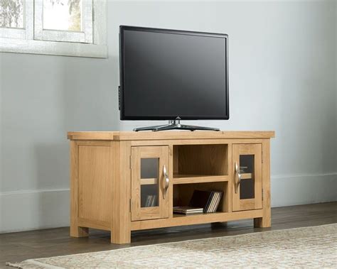 20 Inspirations Oak Tv Cabinets For Flat Screens With Doors