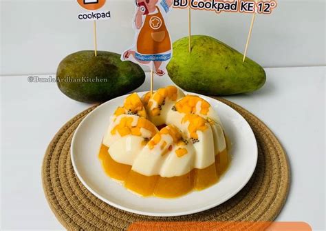 Resep Pudding Mangga Sutra Oleh Irna Sofiana Nana Cookpad