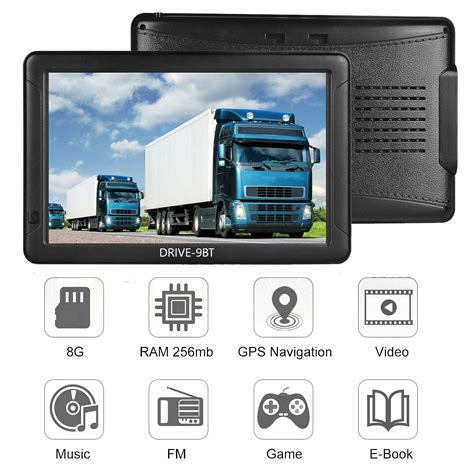 Drivetech Gps Navigationsger T Navigation Navi F R Lkw Pkw Bus