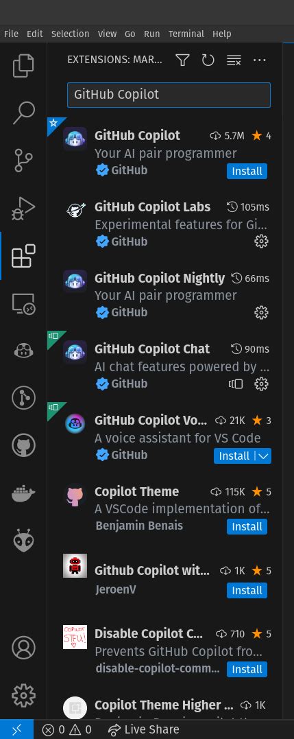 Github Copilot Chat Icon Is Not Showing Up In Activity Bar Issue