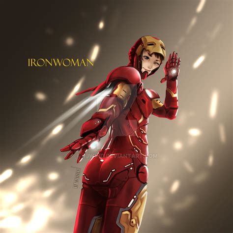 Iron Woman By Jjwind On Deviantart