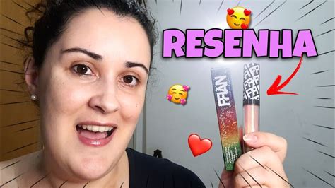 RESENHA DO LANÇAMENTO DA FRANCINY EHLKE TESTEI O GLOSS GOLD