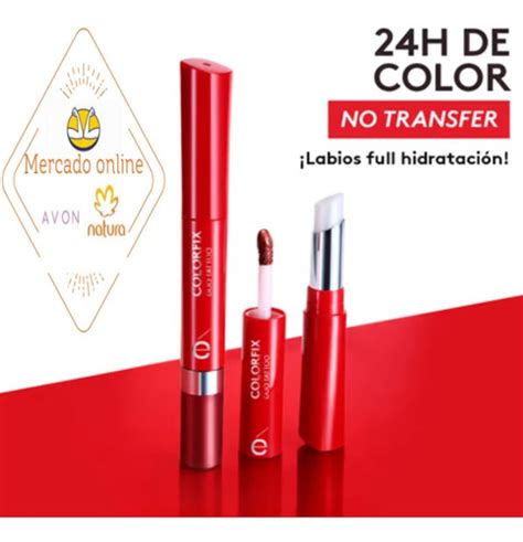 Labial Colorfix Duo Tattoo Variedad De Tonos Ésika Cuotas sin interés