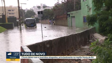 Chuva forte provoca alagamentos em BH e na Região Metropolitana DF2 G1