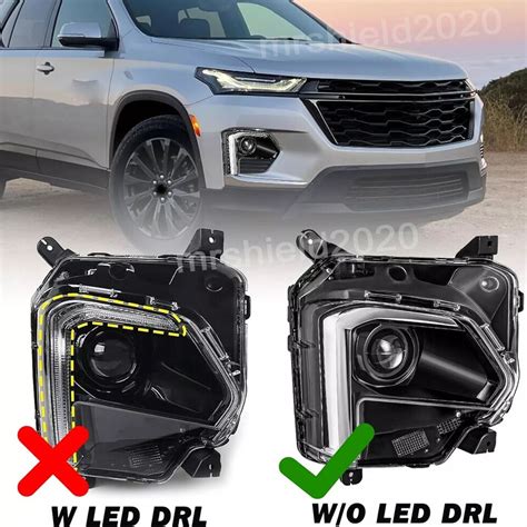 Front Right Headlamp Headlight Fits For Chevrolet Traverse 2022 2023 3 6l V6 Gas Ebay