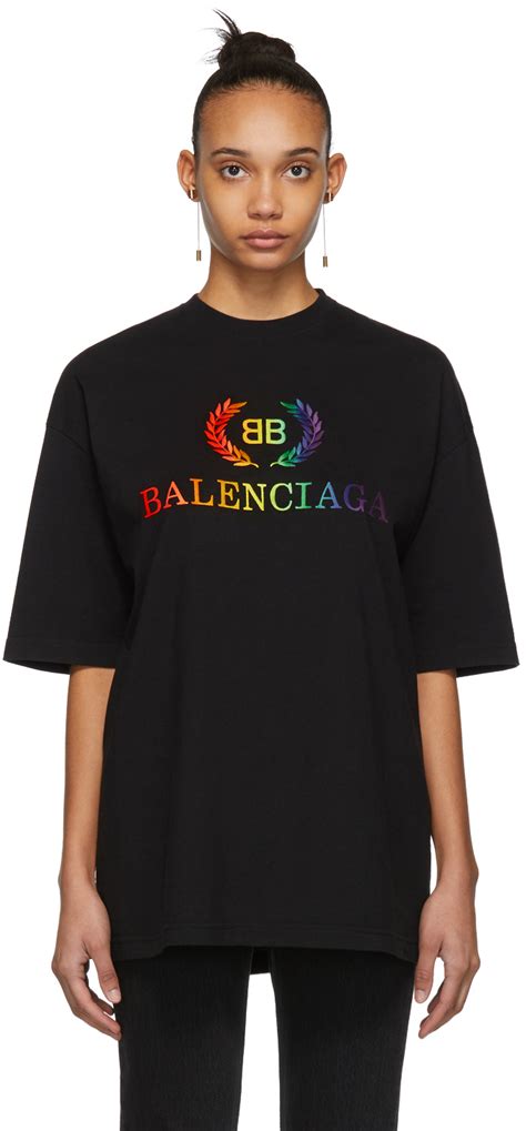 Balenciaga Bb T Shirt Black Atelier Yuwa Ciao Jp