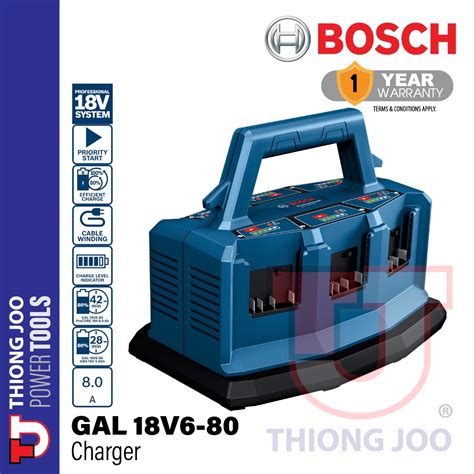 BOSCH GAL 18V6 80 CHARGER Shopee Malaysia