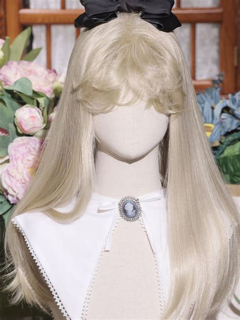 Alice In Wonderland Blonde Long Straight Synthetic Wig With