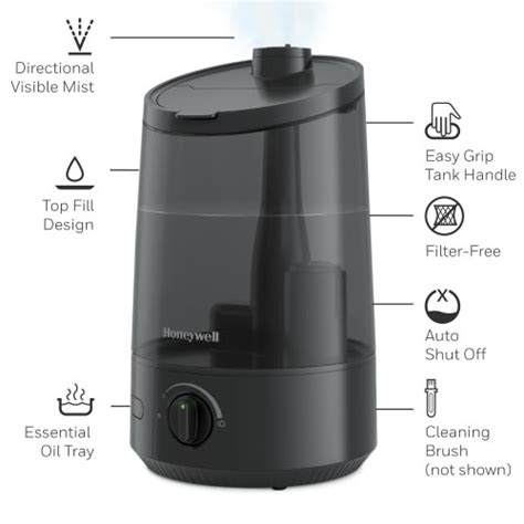 Honeywell Hul585b Top Fill Ultrasonic Cool Mist Humidifier