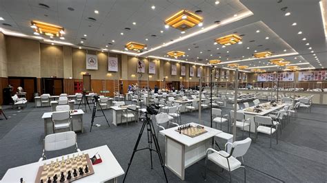 A View Of The Olympiad Chess Hall Youtube