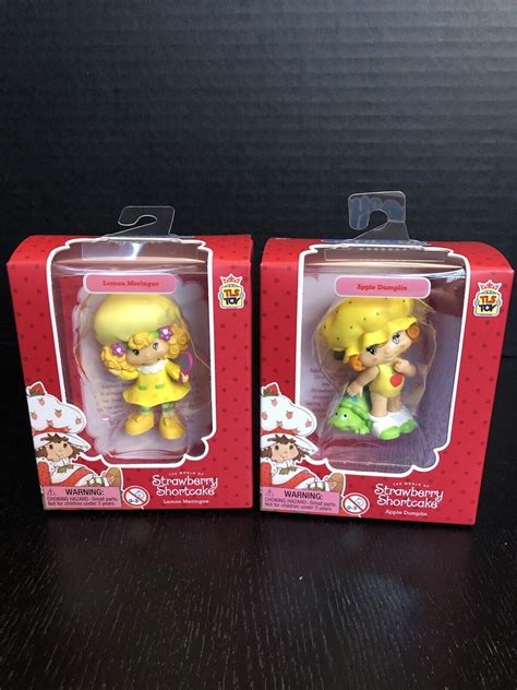 Strawberry Shortcake Loyal Subjects Mini Figures Lot Of 2 Lemon Meringue And Apple Ebay