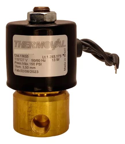 V Lvula Solenoide Leos Gua Ar Uso Geral Thermo Parcelamento