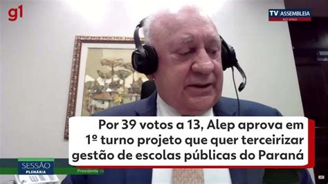 Por Votos A Alep Aprova Em Turno Projeto Que Quer Terceirizar