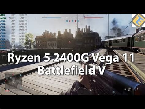 Battlefield V Ryzen G Vega Review Gameplay Benchmark Test