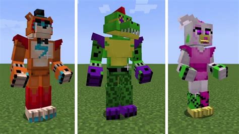 Fnaf Security Breach Mod In Minecraft Java Youtube