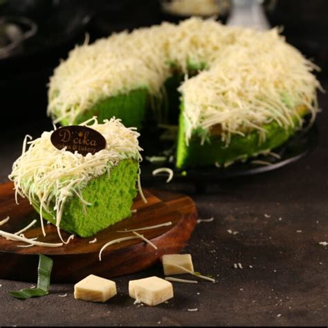 Sifon Pandan Keju Dcika Cakes And Bakery