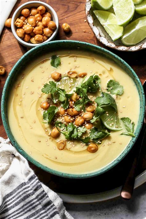 Roasted Curried Cauliflower Soup