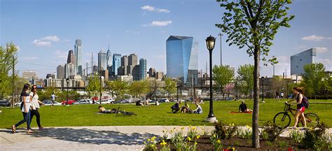 Skyline from Drexel Park | Philadelphia Home Sales & Rentals - The Barach Group