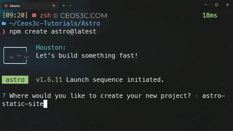 Astro Js Tutorial Series Part Getting Started With Astro Js