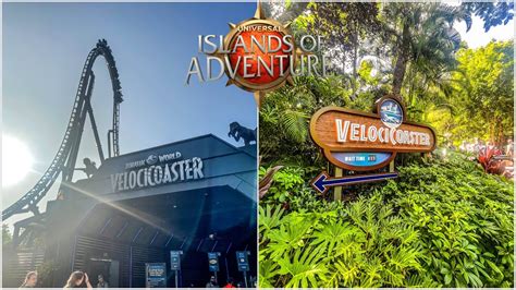 Jurassic World Velocicoaster At Universals Island Of Adventures Youtube