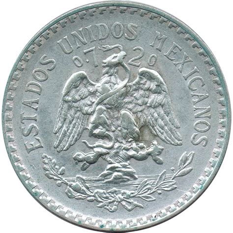 Moneda De Mexico 1 Peso 1926 Plata