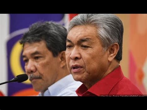 Zahid Dan Tok Mat Hassan Ucap Selamat Tinggal Umno Youtube