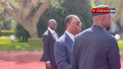 Les Images Qui Vous Ont Chapp De La Visite Du President Bassirou