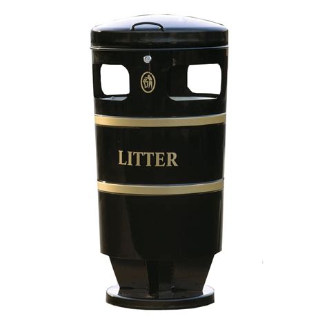 Knight Steel Litter Bins Parrs Workplace Equipment Experts