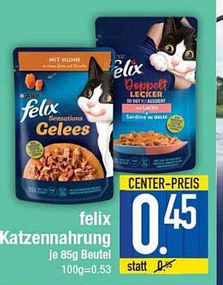 Felix Katzennahrung Angebot Bei E Center 1Prospekte De