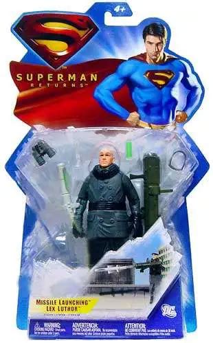 Superman Returns Lex Luthor Action Figure Missile Launching Mattel Toys ...