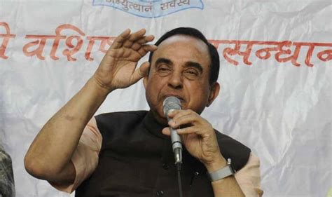 ‘Few tweets for 1 week’: Subramanian Swamy promises to show restraint ...