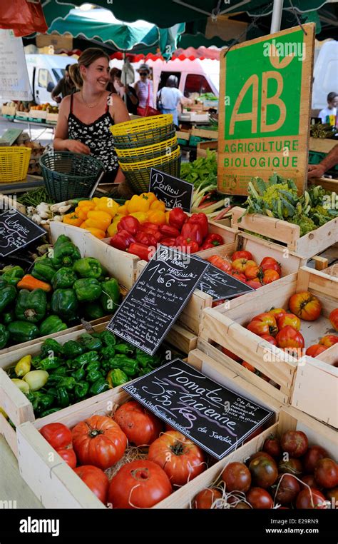 France Bouches Du Rhone Aix En Provence Market On Place De L Hotel