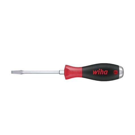 Wiha 530 03231 Slotted Screwdriver SoftFinish Handle With Solid