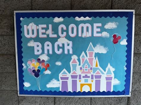 Ra Disney Bulletin Board Idea Sleeping Beauty Castle Disney Bulletin Boards Disney Themed