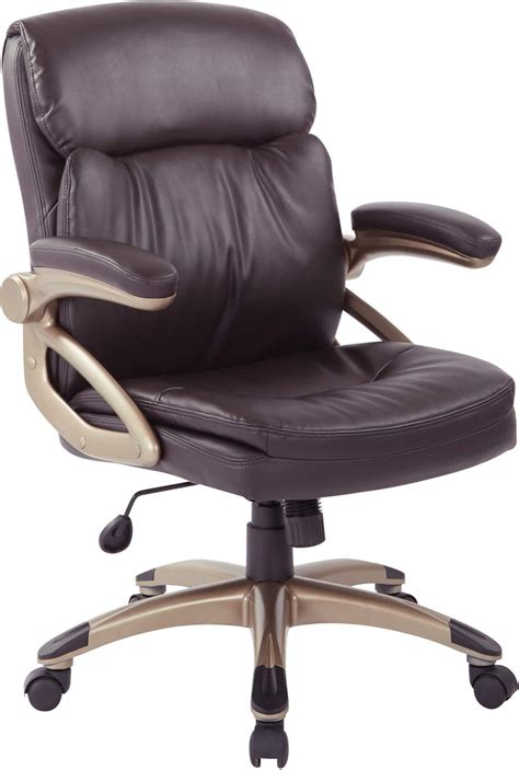 Office Star Work Smart™ Executive Low Back Chair Espresso Ech91211 Ec