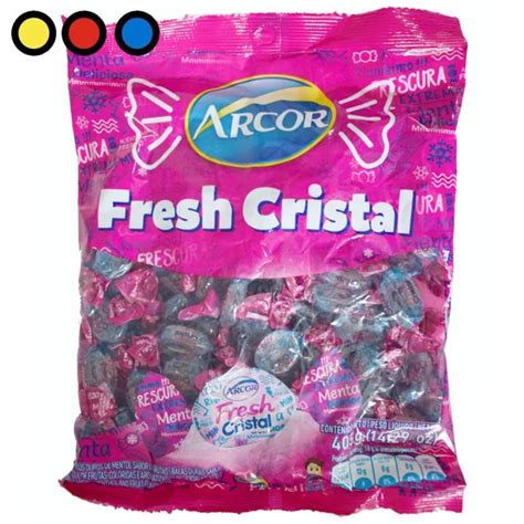 Caramelos De Menta Fresh Cristal X 405gr Distribuidora Pop