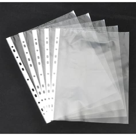 Jual Sheet Protector Paper Pocket Plastik Binder Plastik Pocket