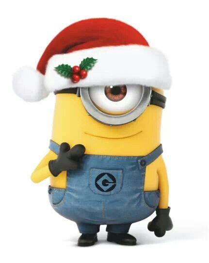 A minion xmas Minions navideños Minions navidad Minions bonitos