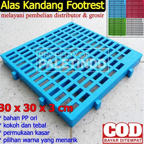 Jual Model Baru Alas Kandang Palet Plastik Tatakan Kandang Footrest