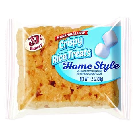 Jjs Bakery Home Style Crispy Rice Treats 66 Per Case