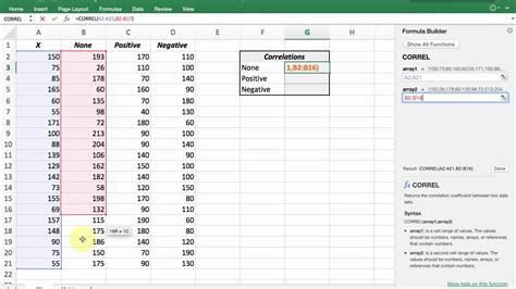 How To Calculate Correlation Coefficient In Excel Step By Step