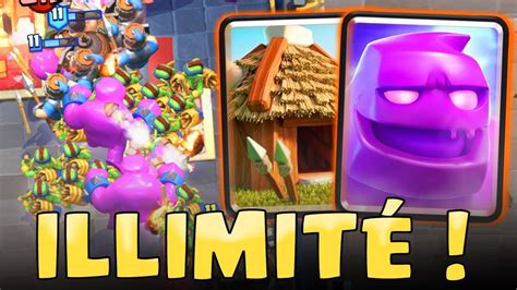 Un Nouveau Deck Spawner Cheate Clash Royale Youtube