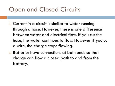 What Is Closed Circuit And Open - Circuit Diagram