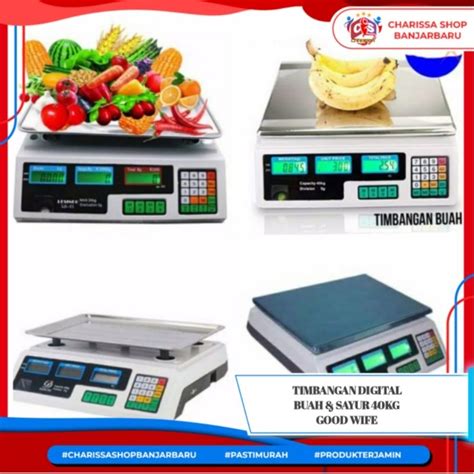 Jual Timbangan Buah Digital Kg Digital Computing Scale Double