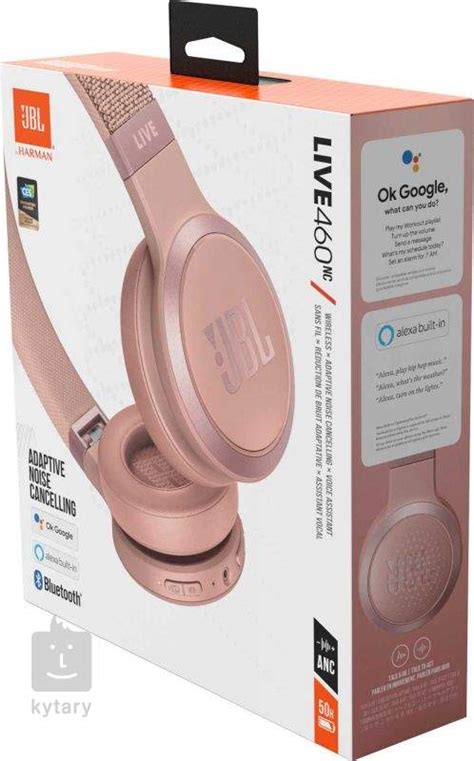 JBL Live 460 NC Rose Wireless Headphones