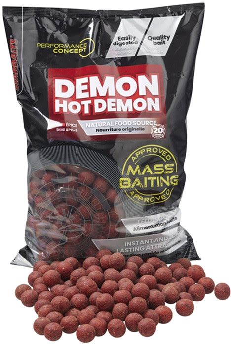 Starbaits Mass Baiting Boilies Hot Demon Kg