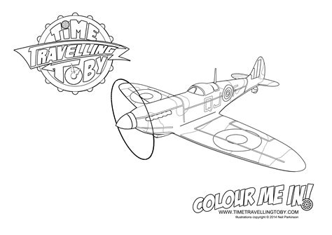 Spitfire Coloring Coloring Pages
